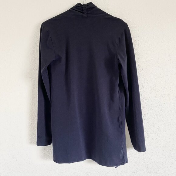Coolibar Women's XXS Marietas UPF 50+ Sun Wrap Open Cardigan Jacket Blue - Picture 2 of 10